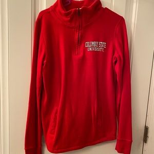 College quarter zip